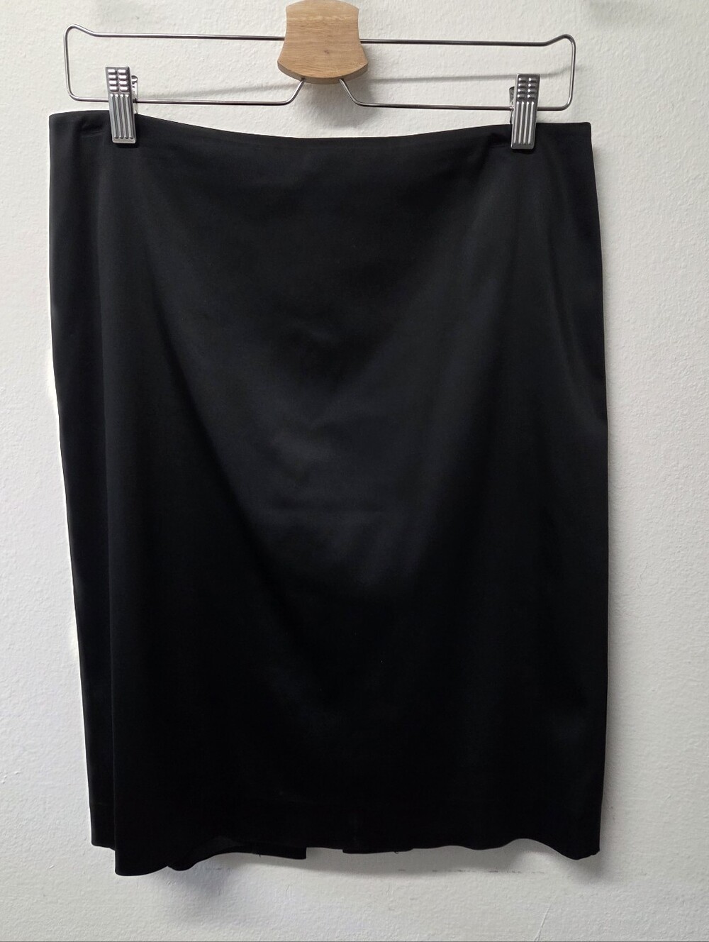 Black Satin Skirt